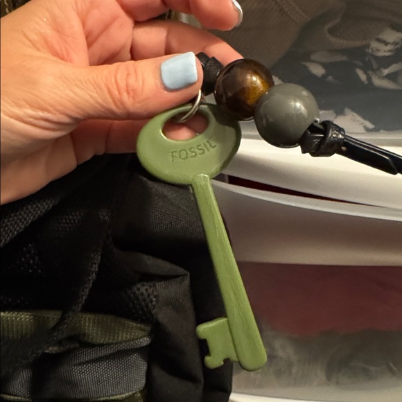 Fossil key quilted laptop bag - Picture 7 of 7